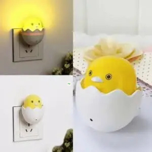 Yellow Duck With Egg Shape Led small Night Light L0685 - Image 3