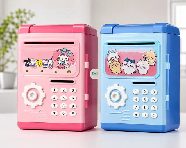 Melody & Chiikawa Mini Piggy Bank Toy đĻâ¨