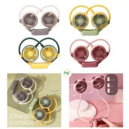 Folding Mini Neck Fan Rechargeable Fan Portable Fan Hand Free S13-F1193 - Image 3