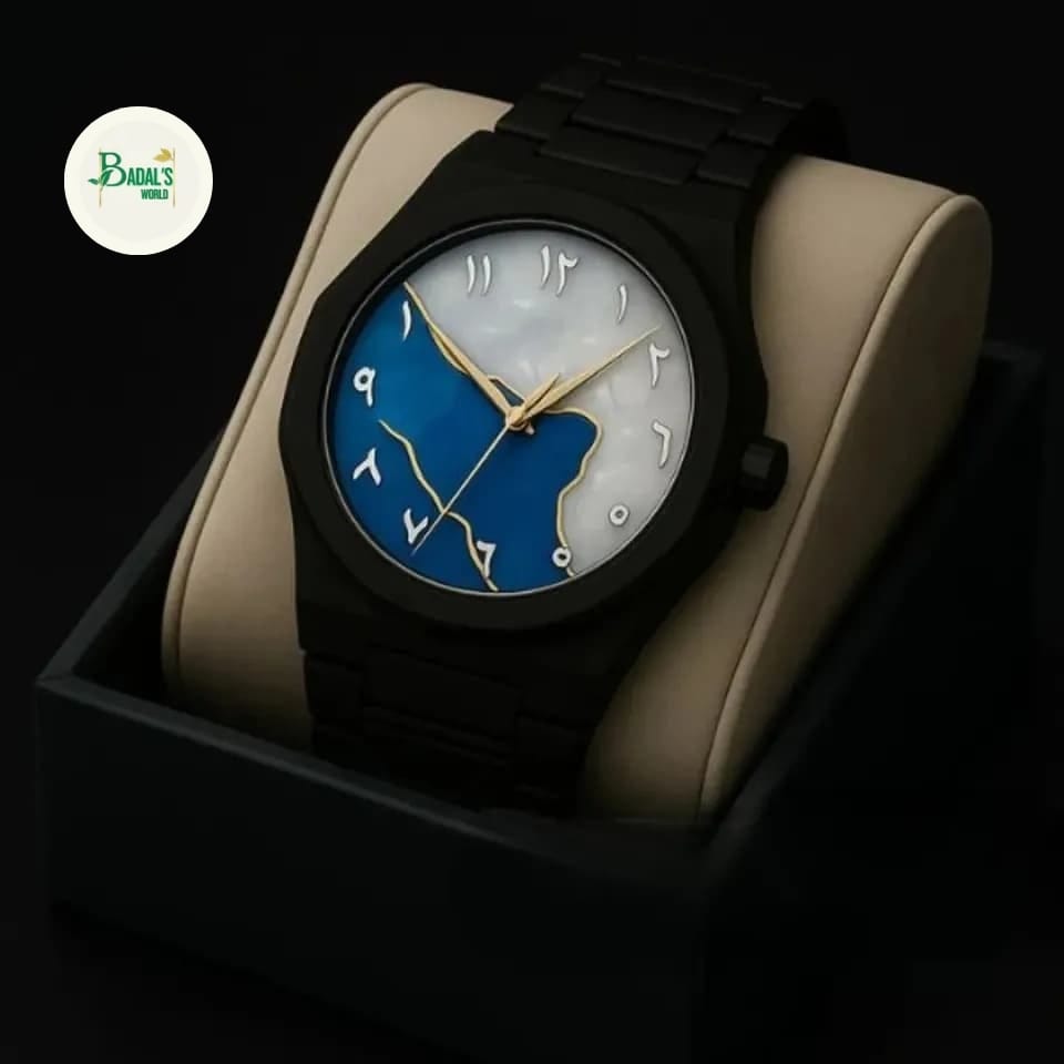 Premium Aura All-Black Minimalist Wrist Watch W0452 - Image 3