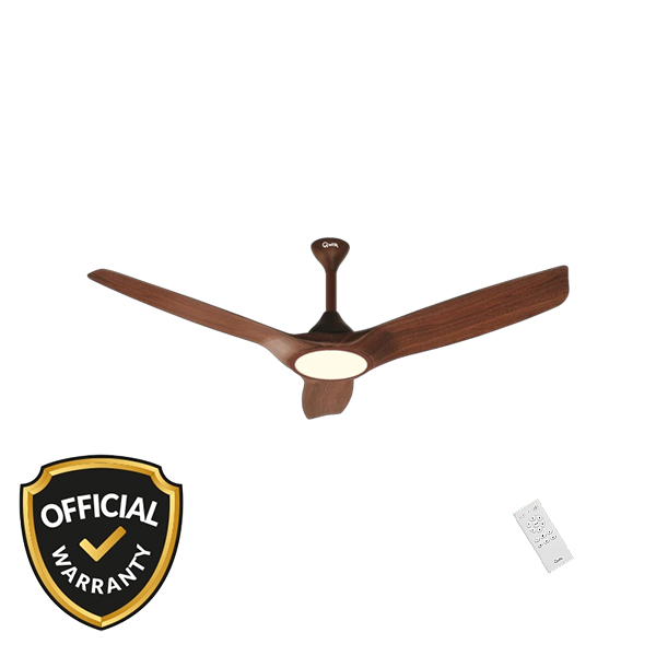 Qulik Aerovane Q-6572-DW-UL 52" Remote Control Ceiling Fan