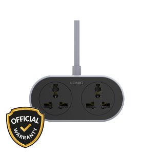 LDNIO 2 AC Outlet Universal 5m Extension Power Socket (SC2018)